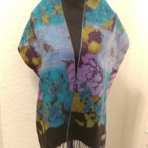 Cashmere scarf . Made in Scotland